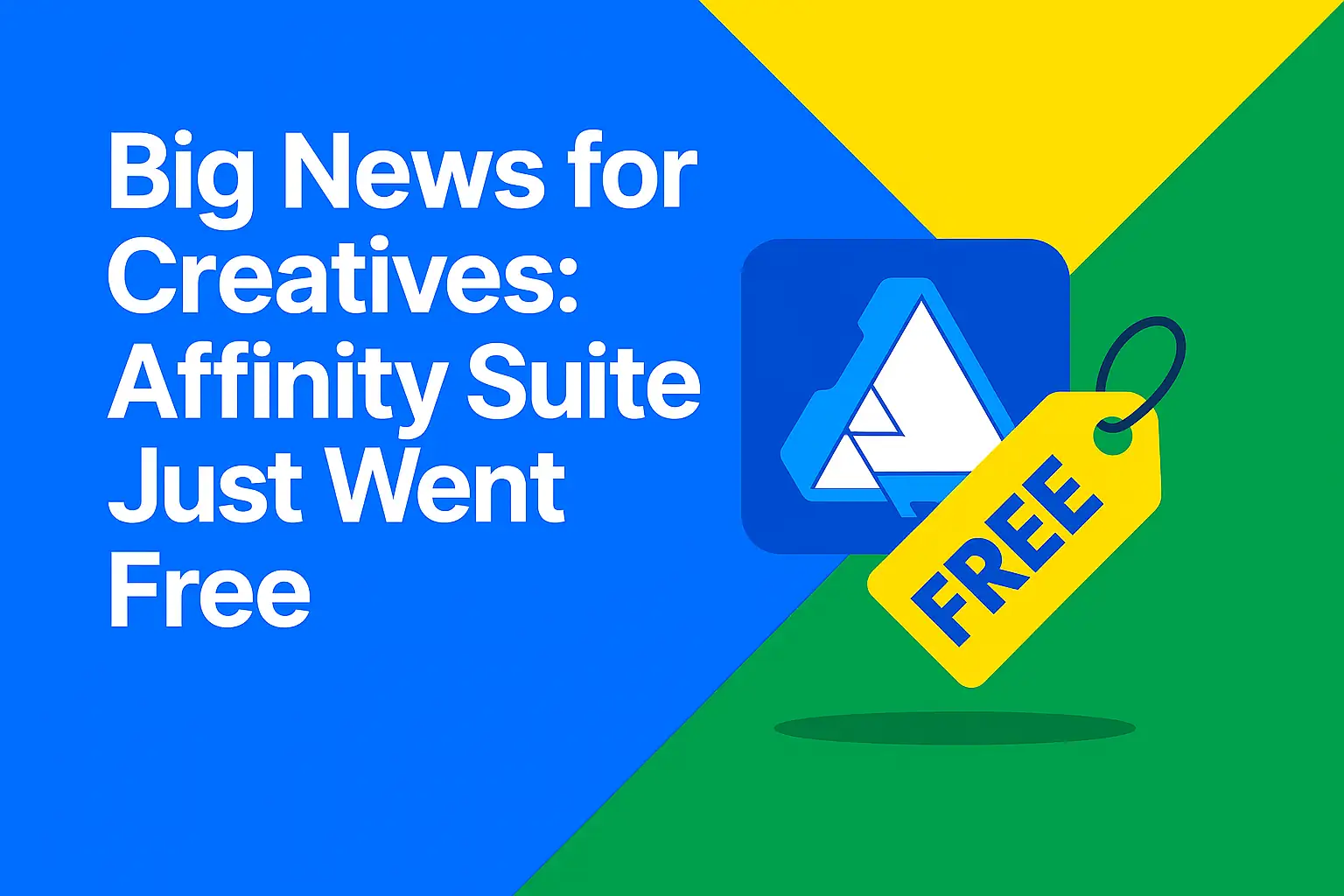 Canva Makes Affinity Free: The New Creative Powerhouse for Designers