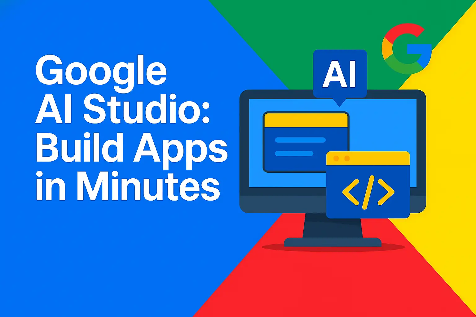 Google AI Studio: Build and Launch AI Apps Instantly - No Code, No Setup