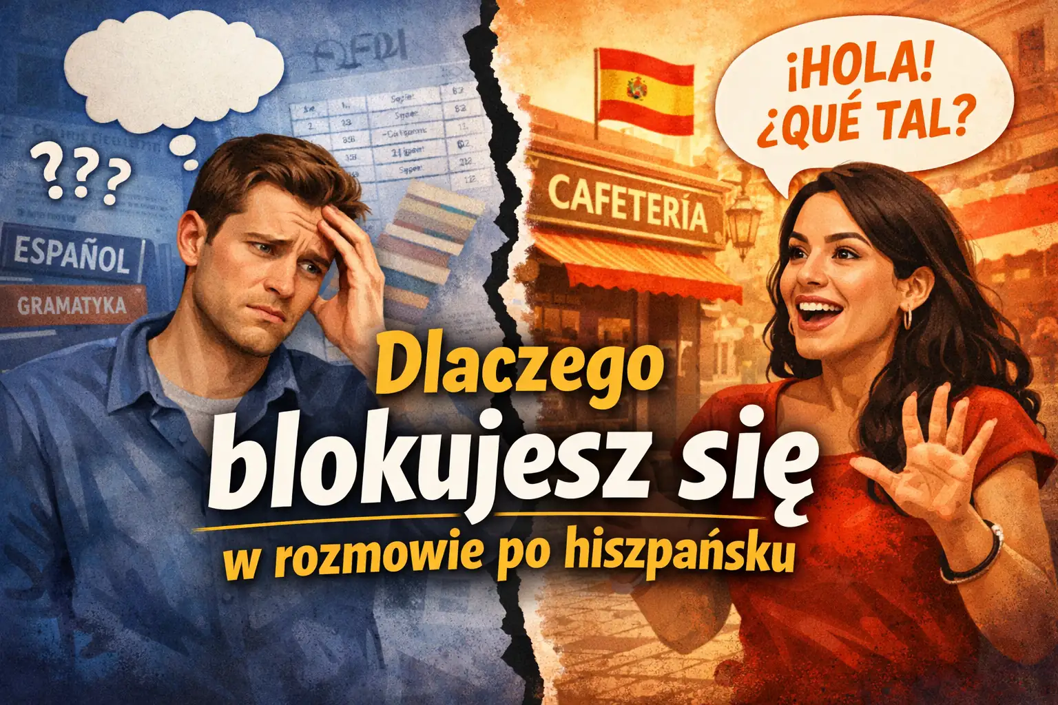 Dlaczego blokujesz się w rozmowie po hiszpańsku (i co z tym zrobić)